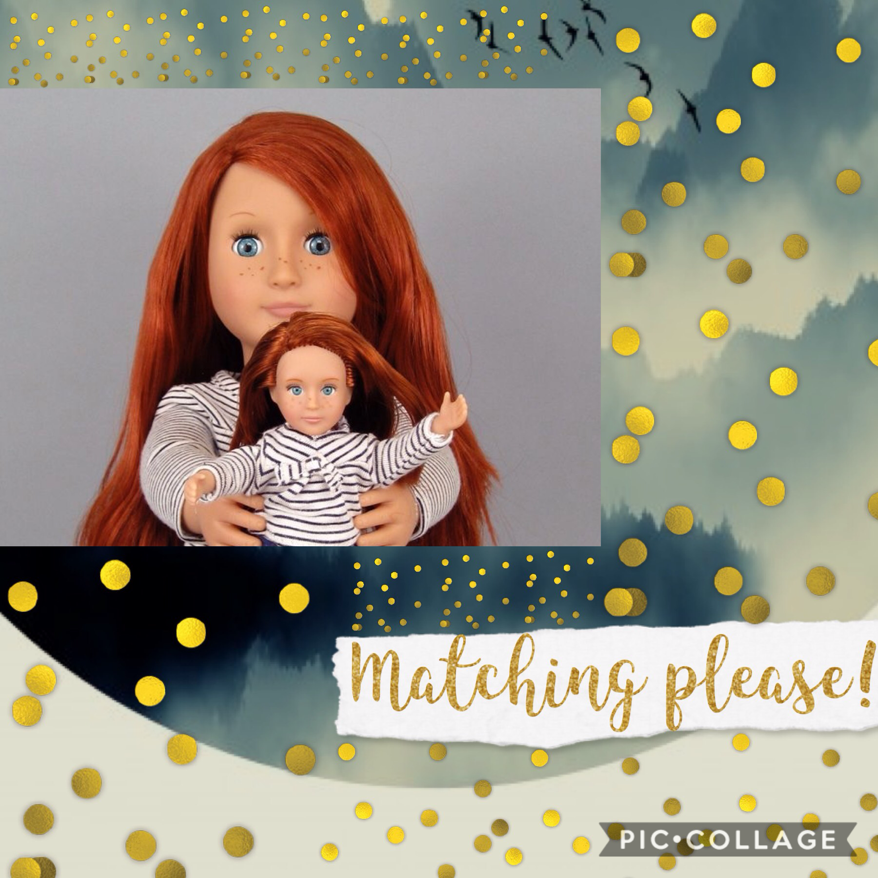 Loving matching my doll!