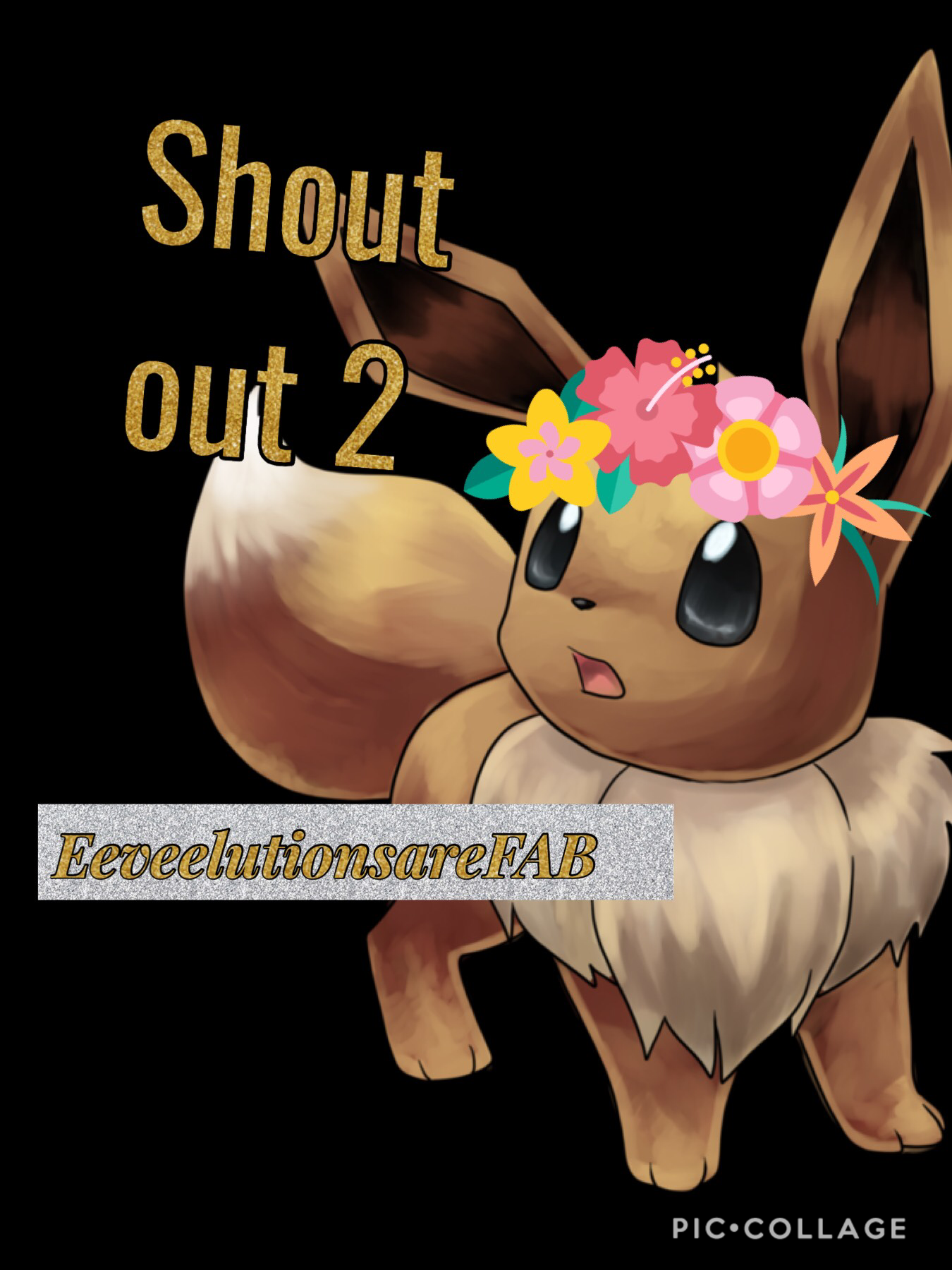 Check out eevee on piccollage