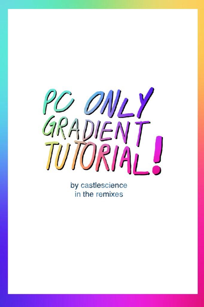 Learn how to make gradient text without other apps (and add a drop shadow)!!
aka im procrastinating TT