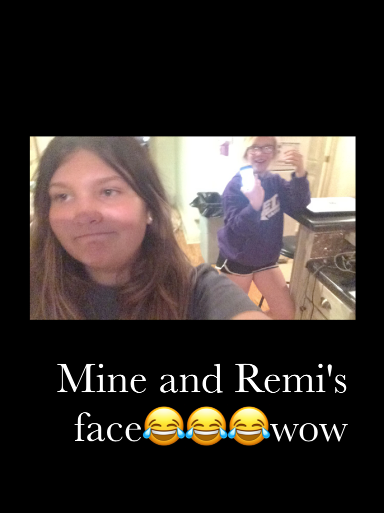 🐼Click🦄
Me and Remi have lots of selfies and we just BFFS and CRAZY KIDS😂🦄🐼❤we golden, goals, savages, and we SLAYYYYY