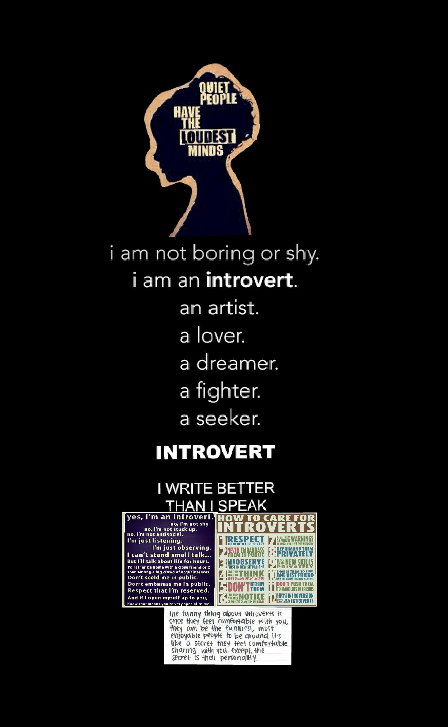 169 PicCollage: For all the introverts out there