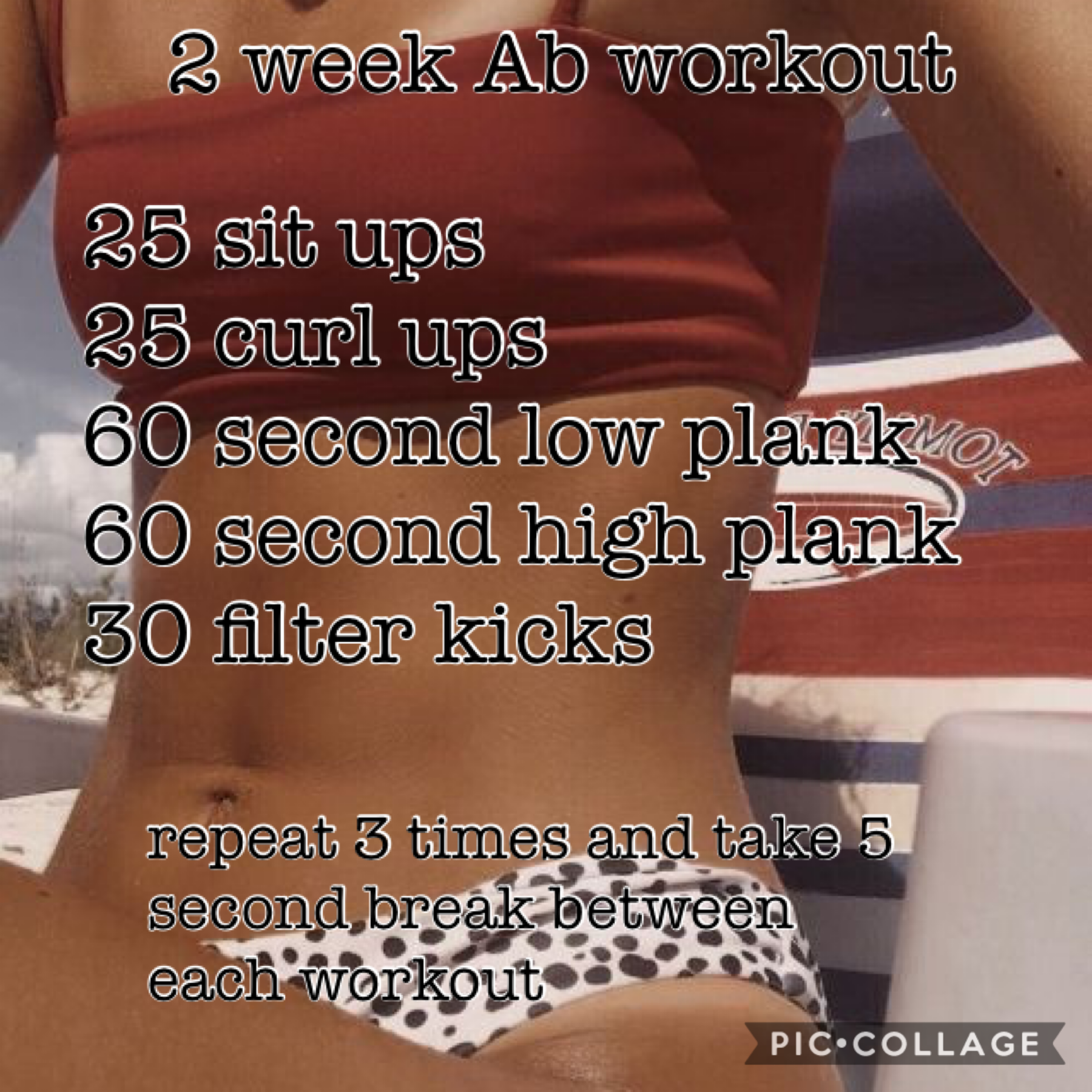 2 week ab workout