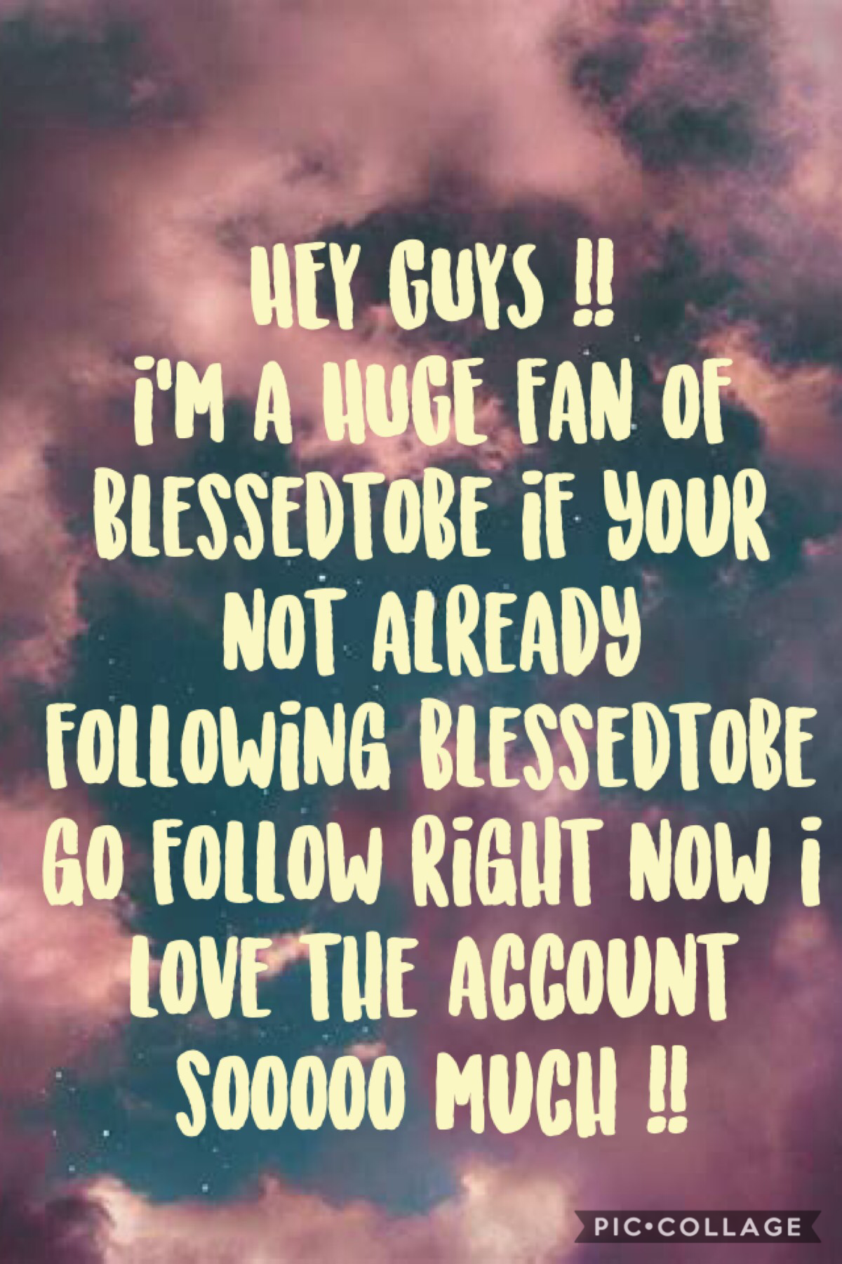 Go follow Blessedtobe !!!