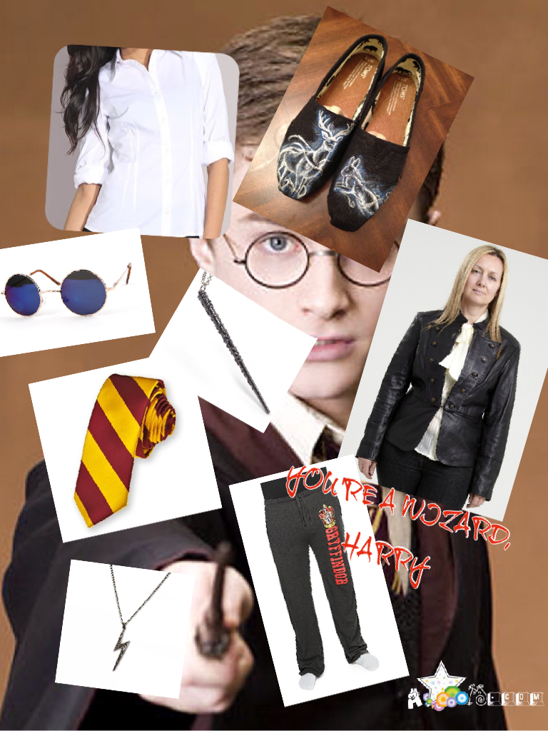 YOU'RE A WIZARD, HARRY 
Harry Potter outfit