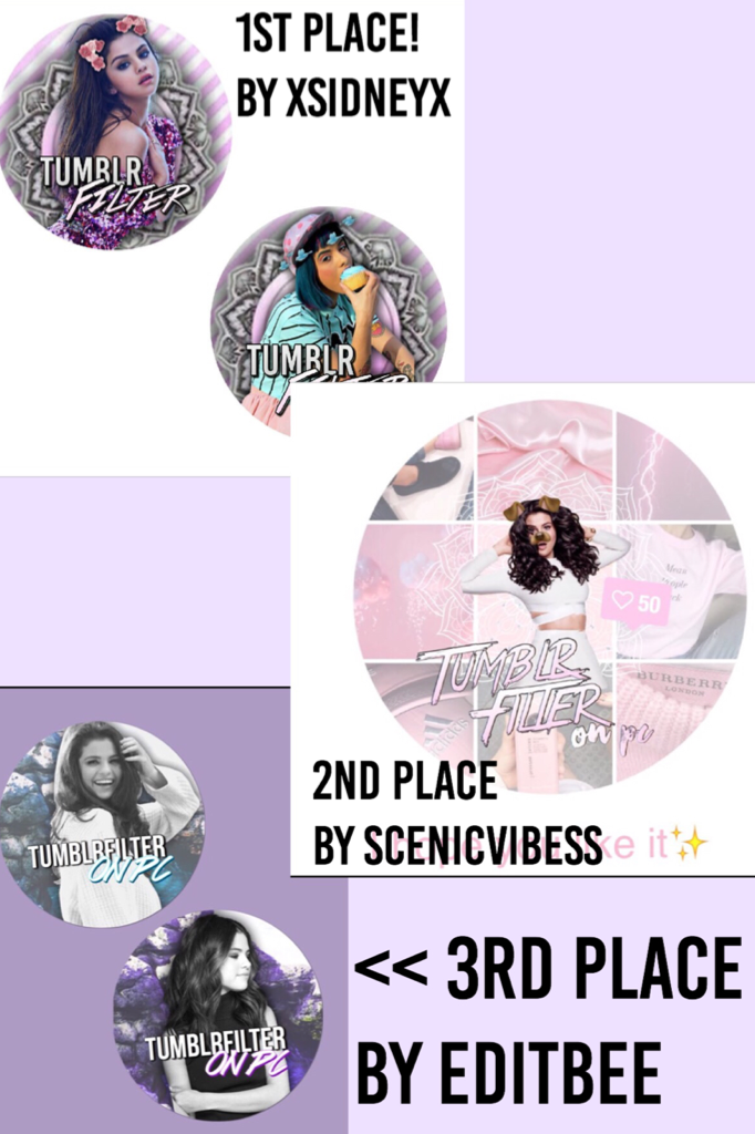 Congratulations to these contest winners!!!! Go follow them they are amazing!!!! I'll have another contest soon. It was so so so hard to choose they were all amazing! 💖💖