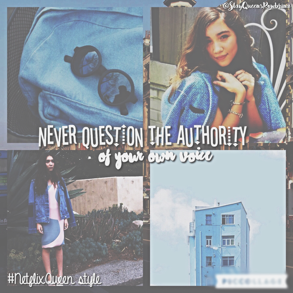 @NetflixQueen's style. Credit to her. Like the style?? 