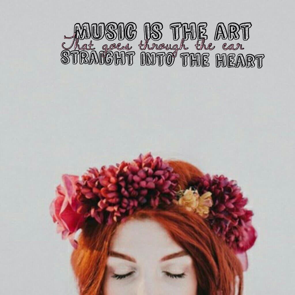 Music is the art 