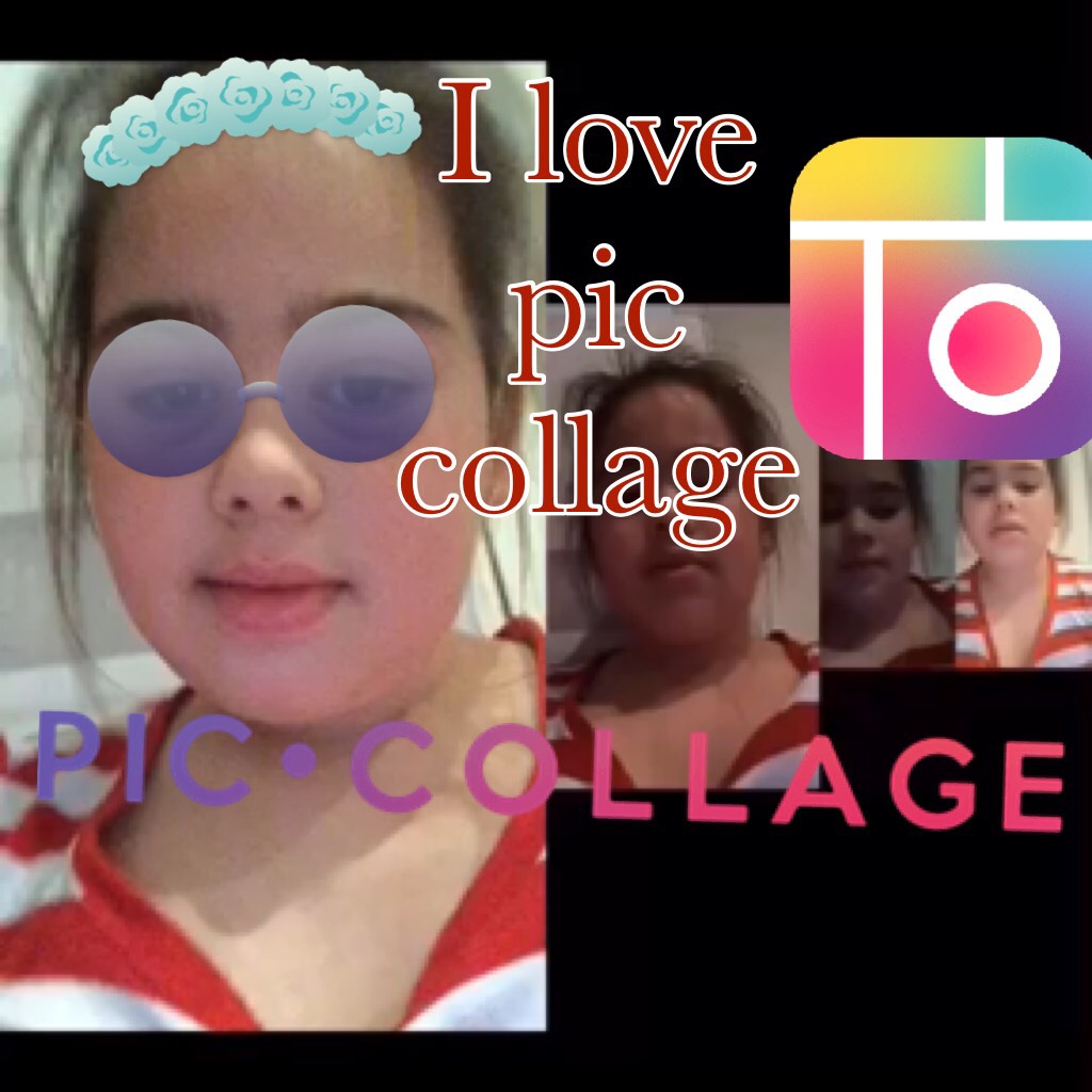 I love pic collage