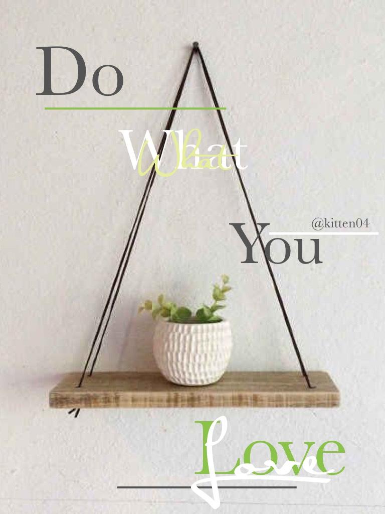 Do what you love (tap)
Inspirational quote for today!
Please request quotes (I’m running out) and I will add your name in the description below !
Meow 😹
