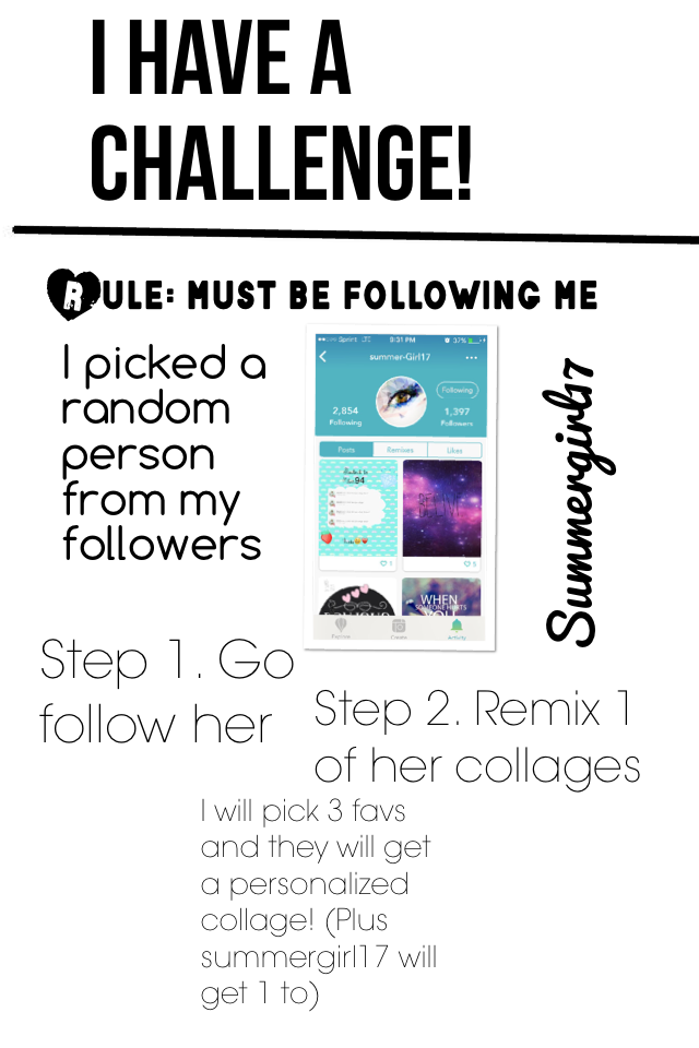I have a challenge!

Congrats summergirl17!!😀☀️