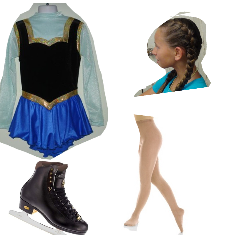 Anna's Figure Skater Outfit