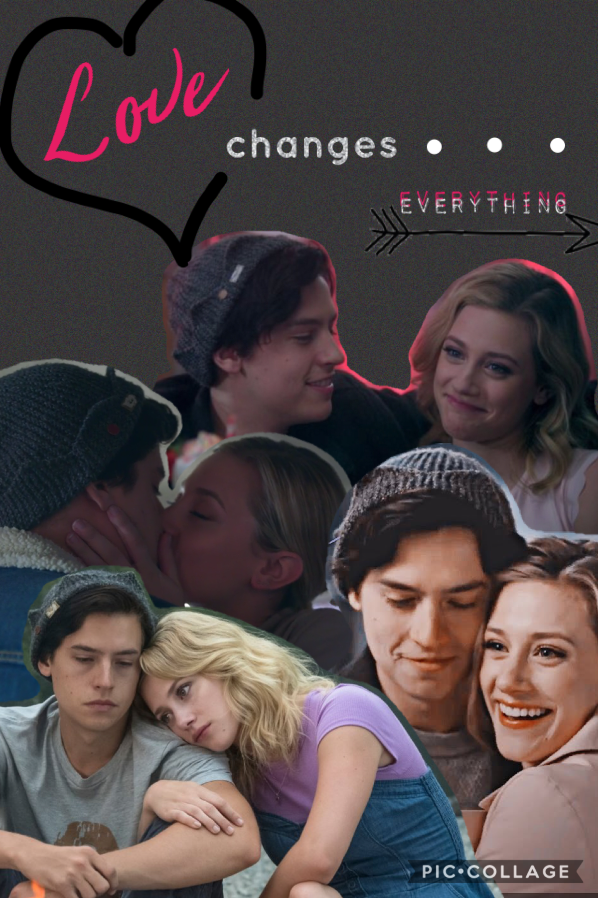Betty and Jughead collage. Hope you like! 