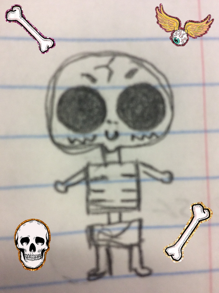 Chibi Skeleton ☠️😁