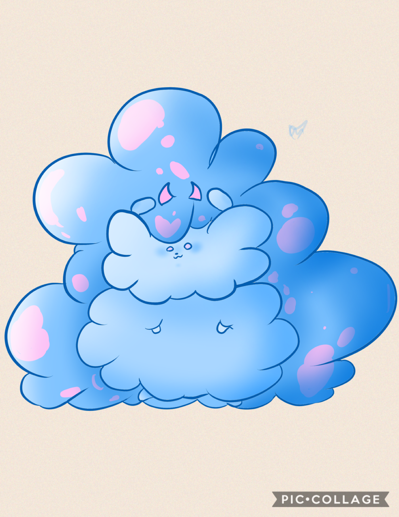 Everyday I stray father and father away from this app
Meet my new Oc Floofie Puff