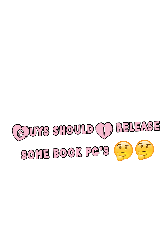 Guys should I release some book pg's 🤔🤔