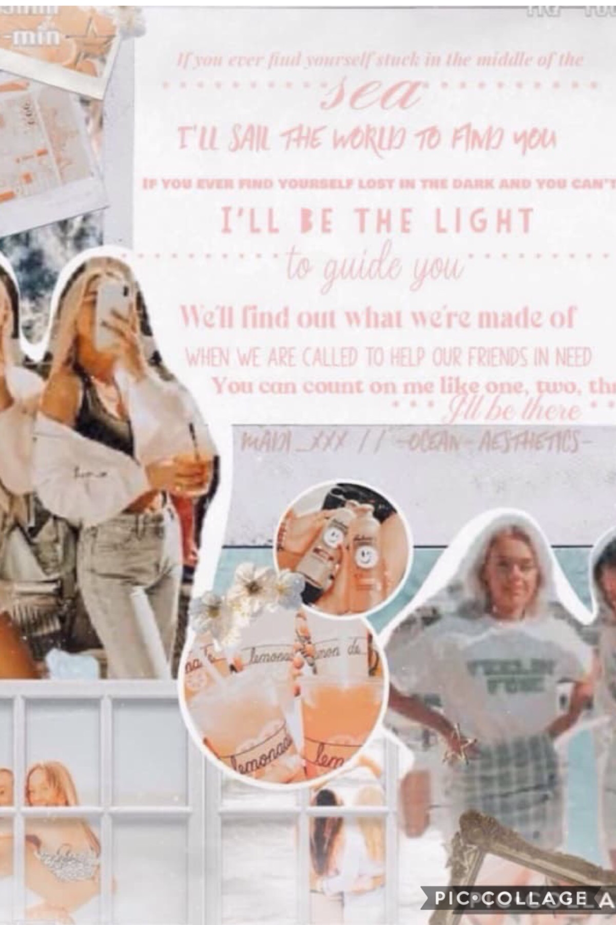 💕 1.3.21 💕
This is a collab I did with -ocean_aesthetic- :)
She did the amazing bg and I did the text! 
I really like how my first collab with her went. And we're lucky that my text just magically got super good 😂
Go give her some love and maybe even a fo