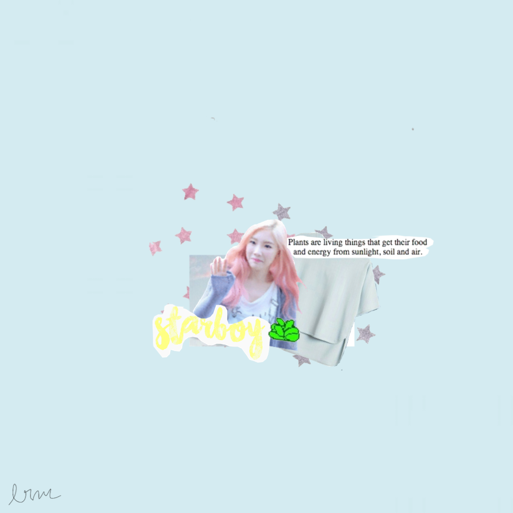 🌙
Starboy by The Weeknd. Uh... I kinda like this edit. I love this song btw. 💓 Taeyeonnnn
