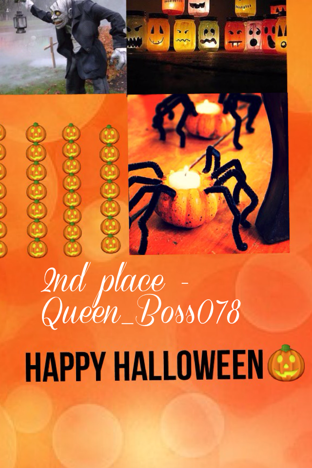2nd place - Queen_Boss078 in my Halloween contest!!