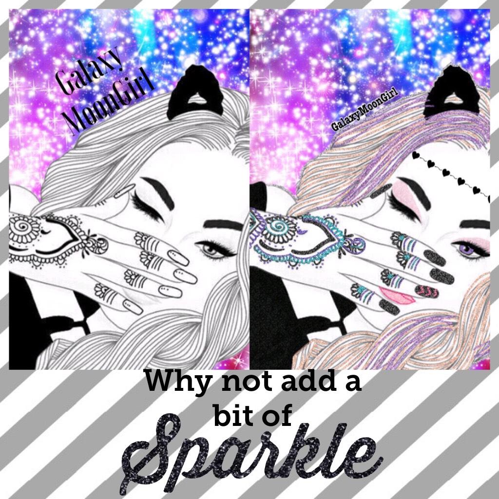 Gotta love sparkle 😂❤️
