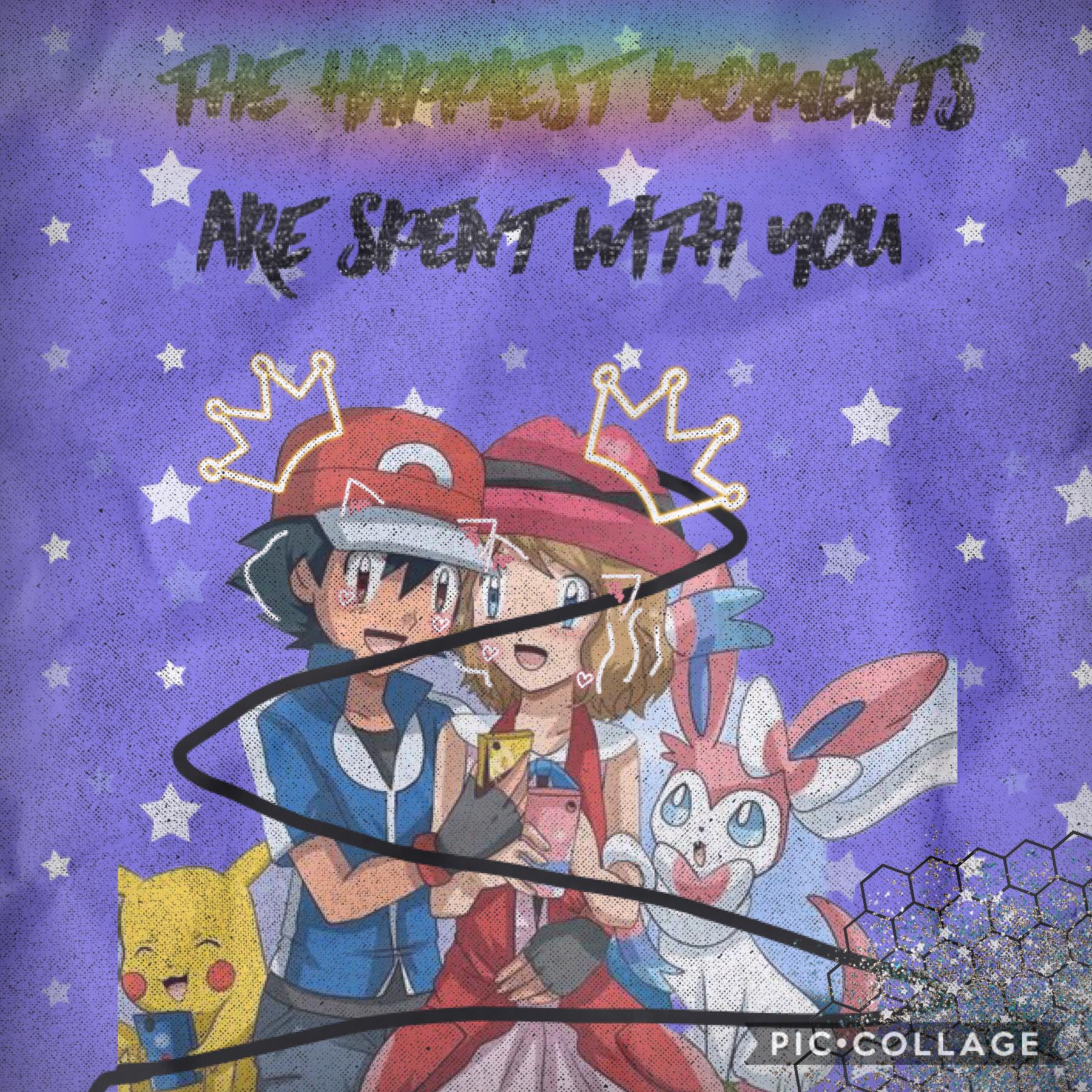 Pokemon Ash X Serena Edit