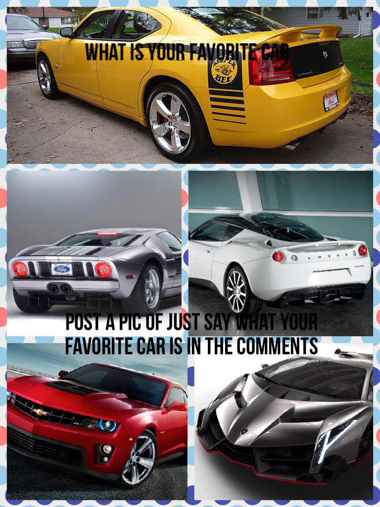What is your favorite car