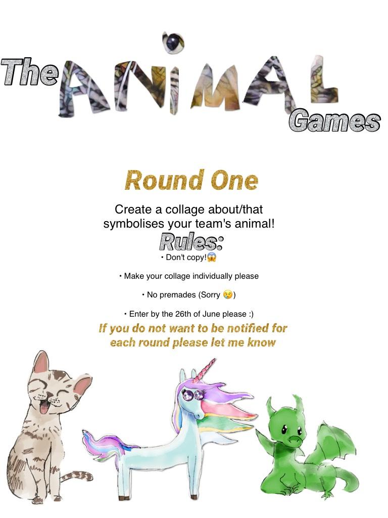 Yay! Round one! Remember to let me know if you don't want to be notified for each round :). Due on the 26th of June!