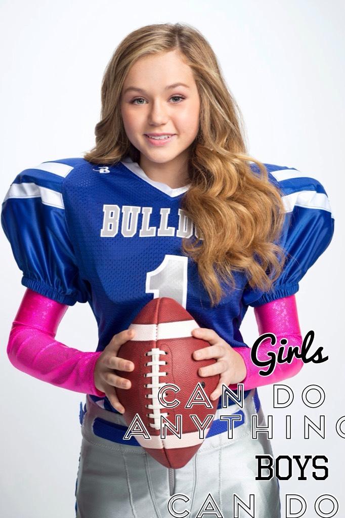 Go girl power 👱🏼‍♀️. Just finished Bella and the Bulldogs so inspirational 🌎💋