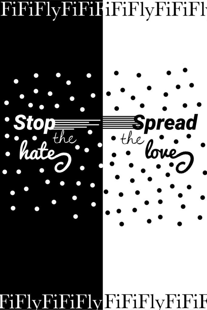 ⚫️⚪️tap tap tap⚪️⚫️
▪️▫️Guys, the hate really needs to stop▫️▪️
◾️◽️Pic Collage is like a war zone right now◽️◾️
◼️◻️Many of my besties have left because of hate, and it hurts my heart◻️◼️
⬛️⬜️Tags: FiFiFly, PConly, stop the hate, spread the love⬜️⬛️