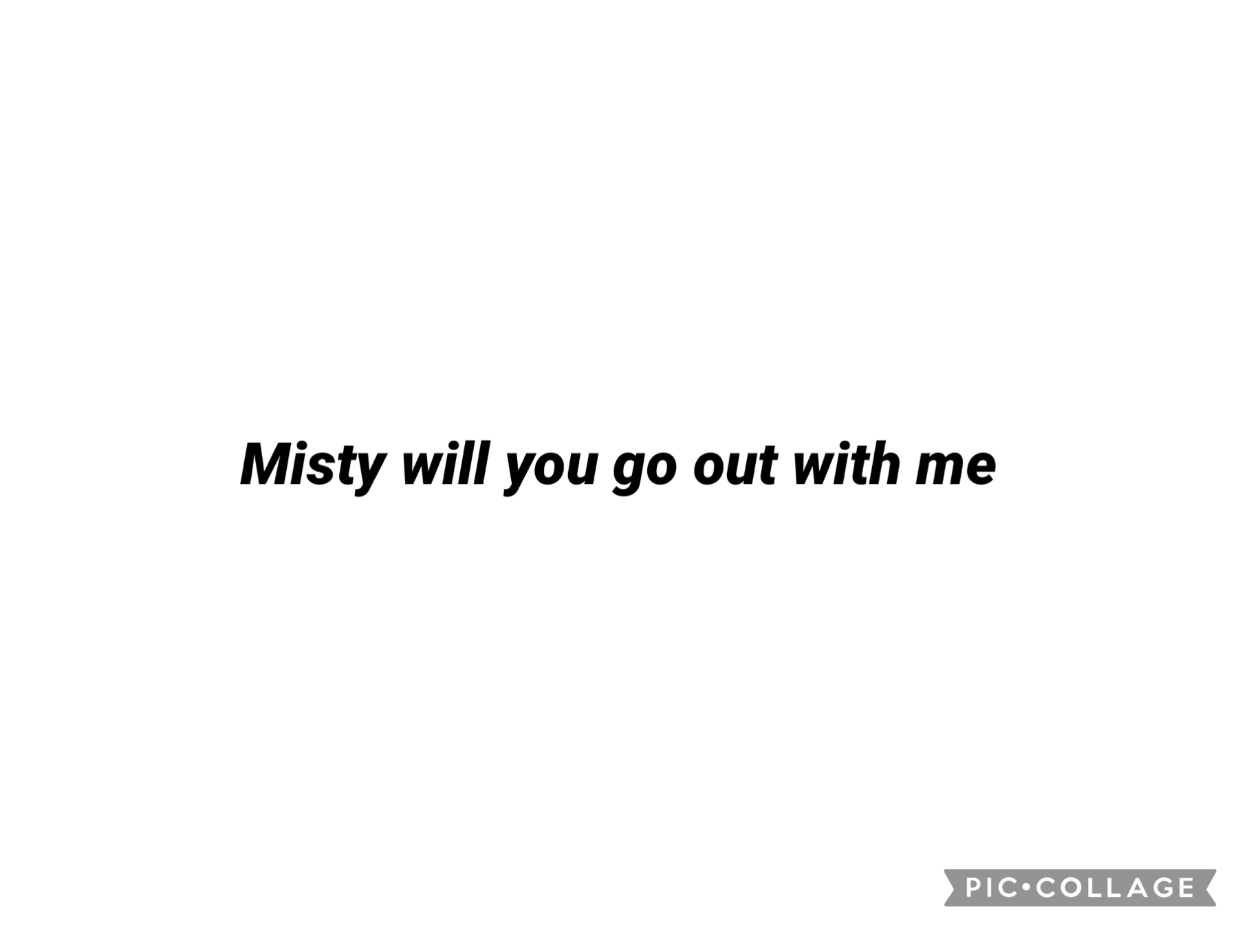 Please please misty 