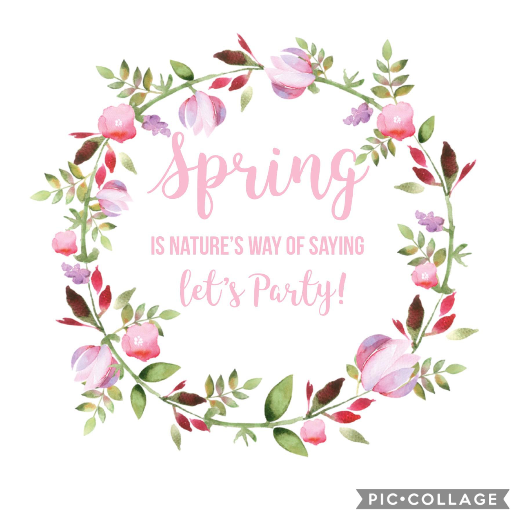 Spring is here,well where I live it is,but YAY! #Spring #quotes #pink 