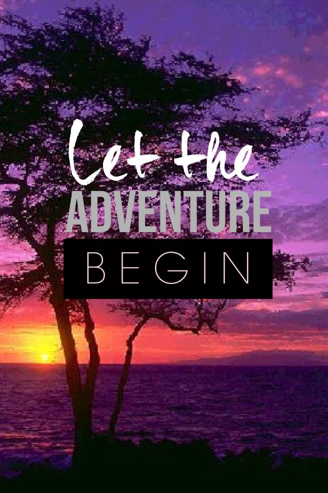 Let the Adventure begin 🌅