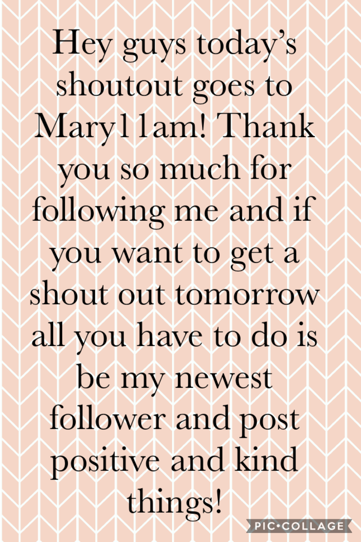 Thank you so much Mary11am for following me!