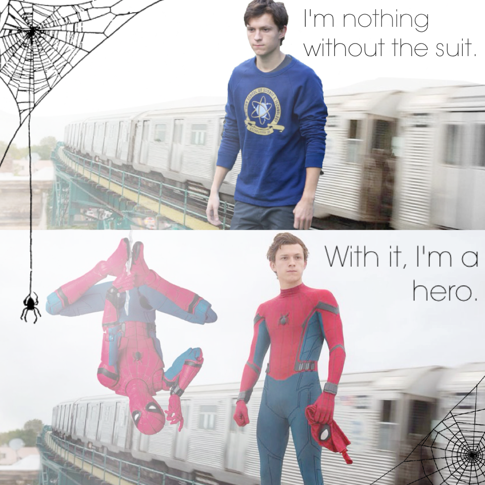 Spider-Man homecoming edit- I saw this movie right when it came out IT WAS SO GOOD I loved how tom holland played Peter Parker 