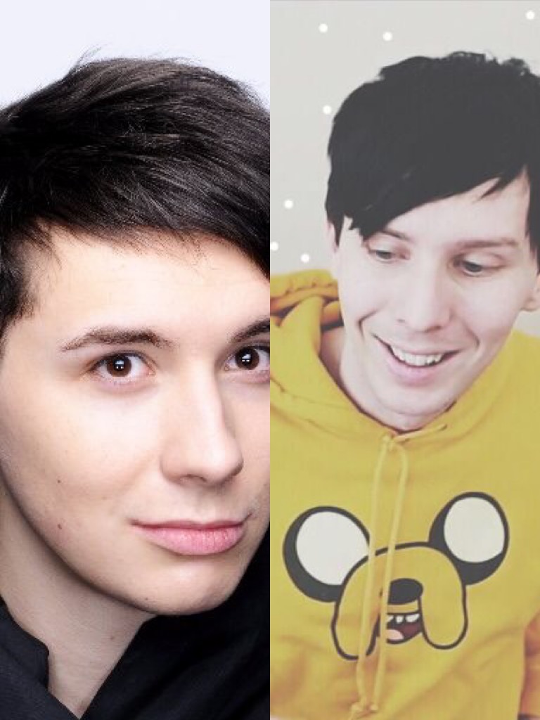 Dan and Phil cute 