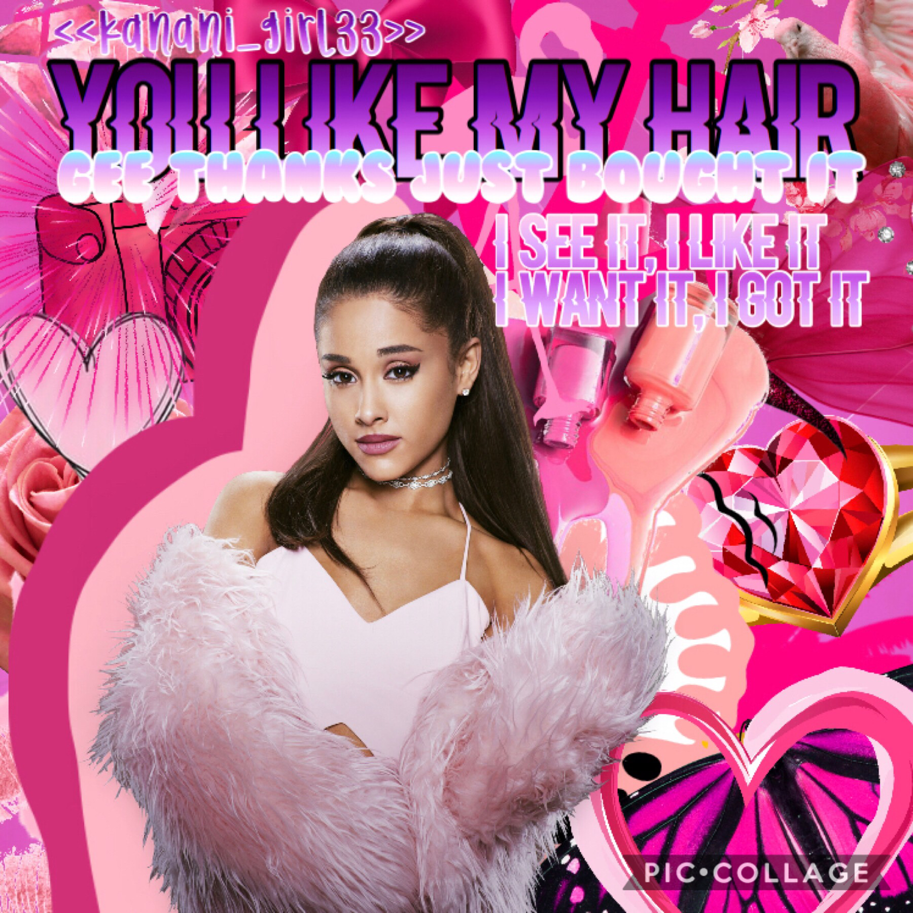 Another collage of this style... wha do you guys think? Qotd: What would you do if you saw Ariana Grande in real life?