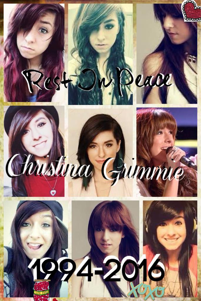 1994-2016 RIP Christina Grimmie