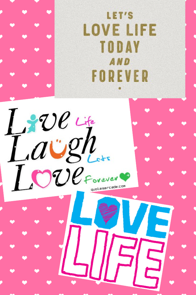 Always love life and life will love you back! X
Sorry I haven't done a  collage in a while! X