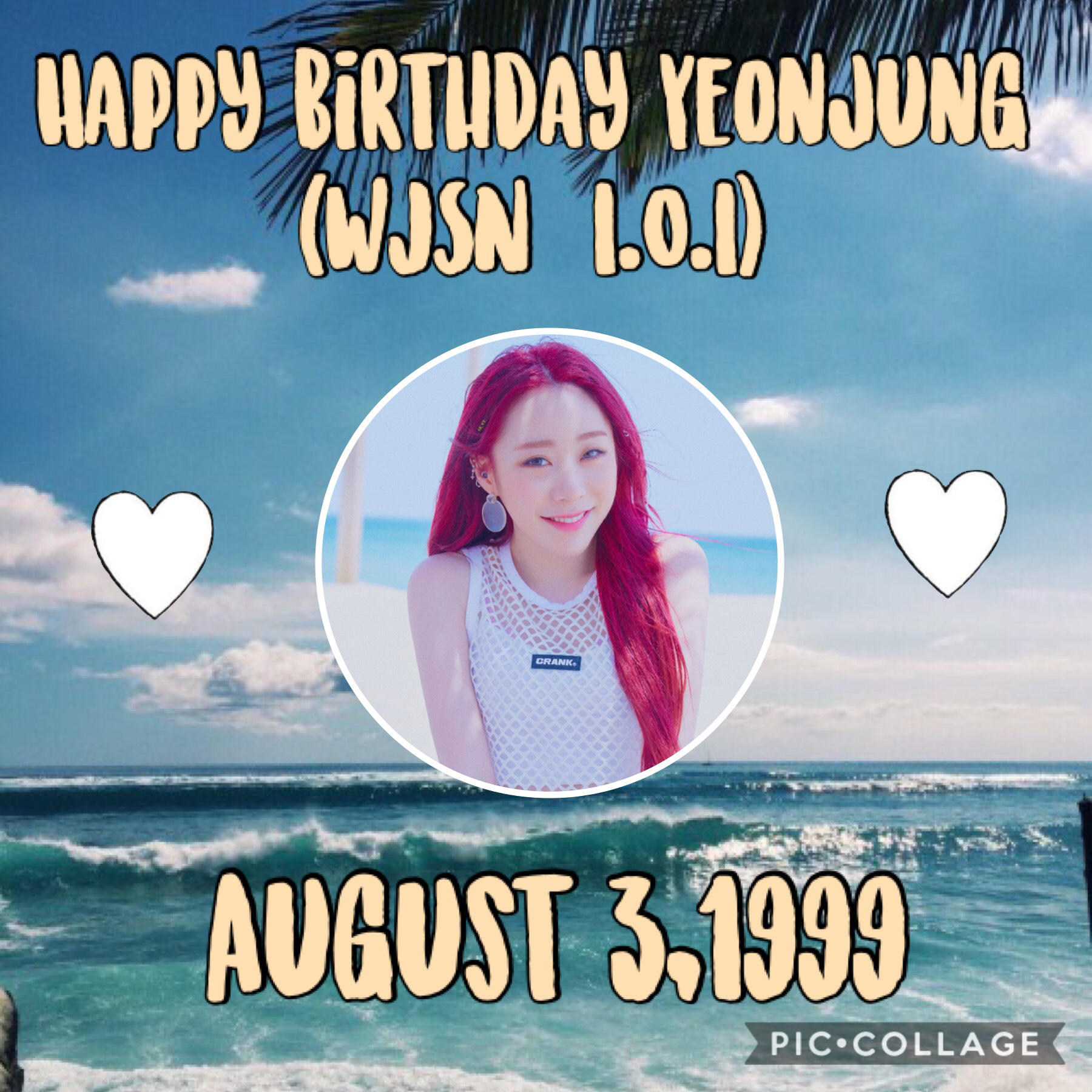 •Yoo Yeonjung•
We stan a vocal queen✊
*sigh* I miss i.o.i
Other birthdays:
•DAVICHI’s Minkyung~ August 3rd
•VERIVERY’s Dongheon~ August 4
🌴🍃🌴🍃Whoop🍃🌴🍃🌴