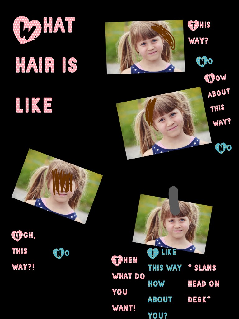 What hair is like