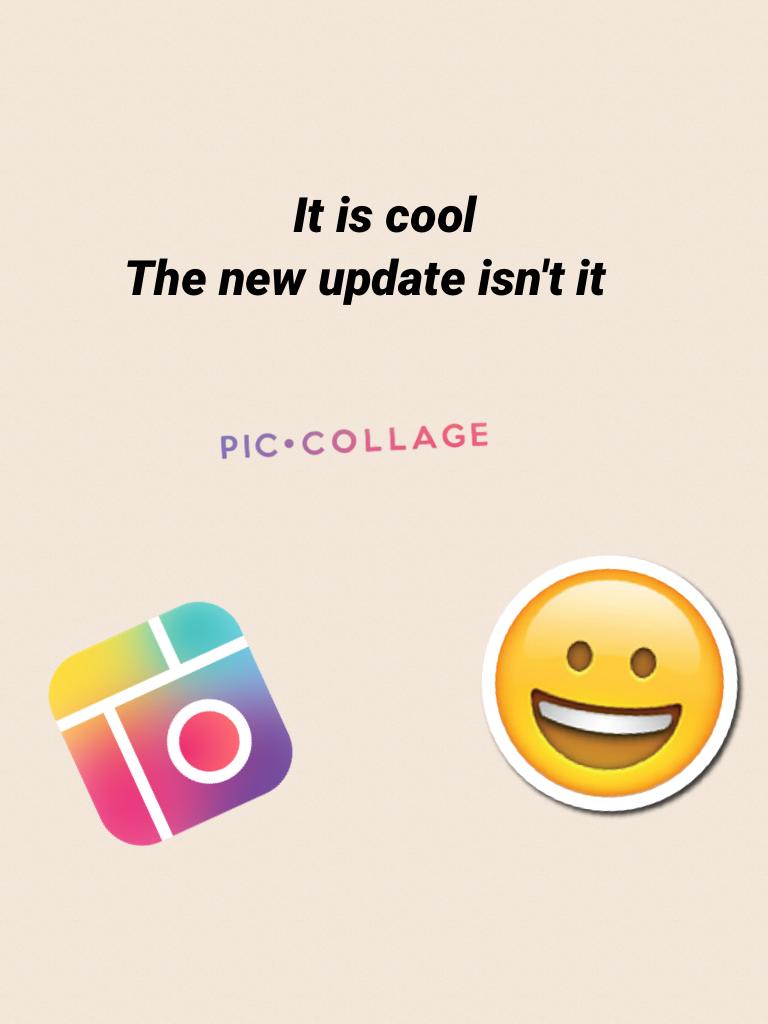 The new update isn't it