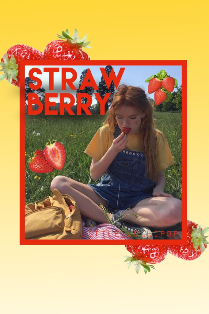 hi!🍓 sorry for my inactivity guys!💛 i really feel bad that i never post but im super busy with school🌈 love u guys 😊 comment your favorite fruits!🎒