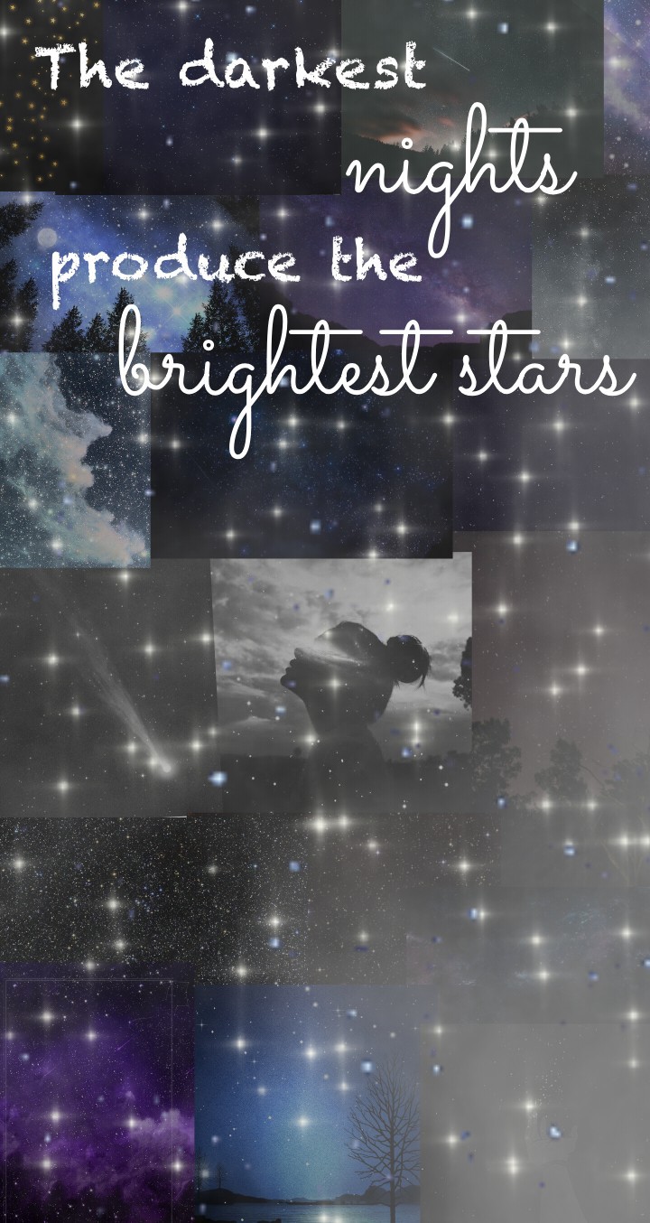 Today's collage. Star themed to celebrate my account change