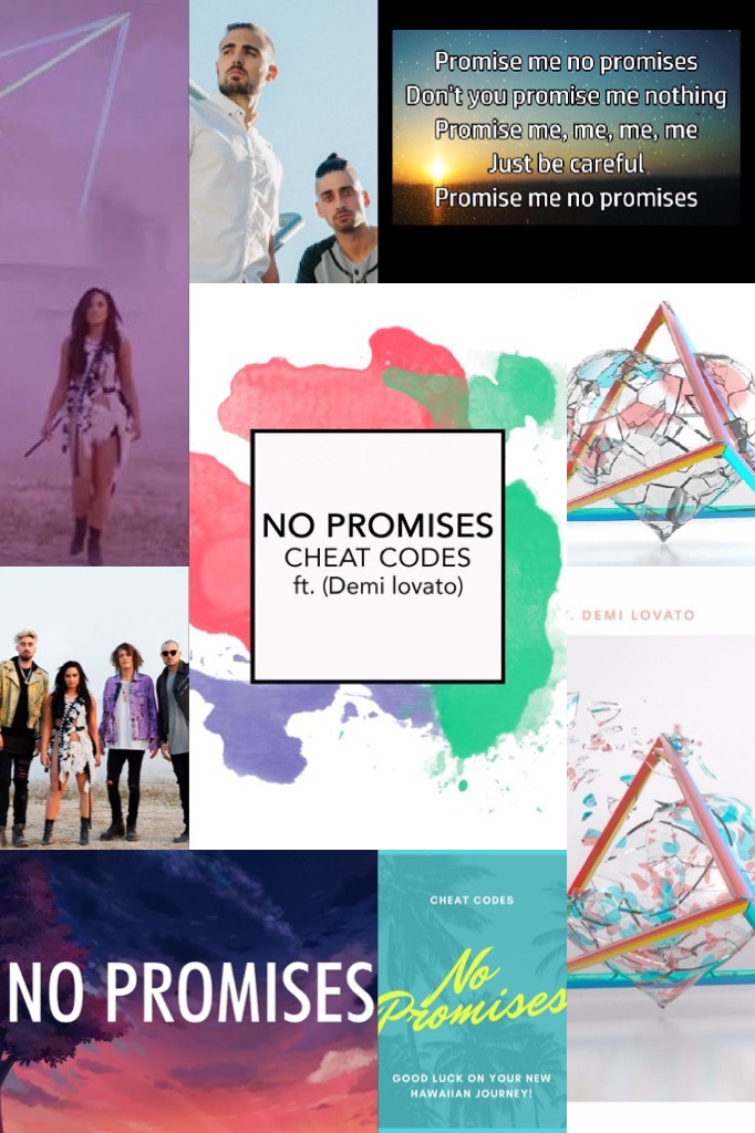 🎶Luv this song🎶
 No promises by: Cheat Codes ft. Demi Lavato