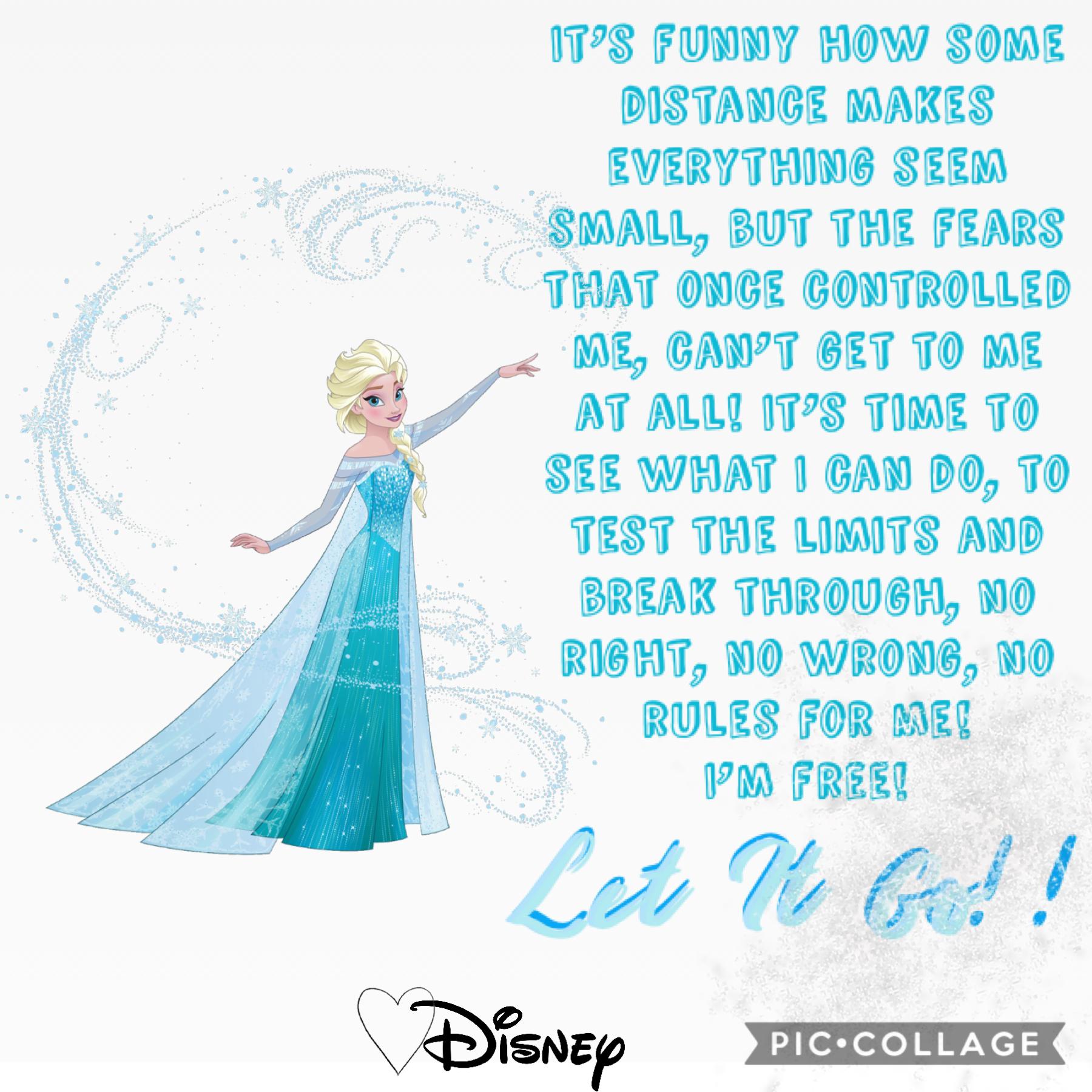 ❄️~Let It Go~❄️
      •    Elsa    •
💙 Tap