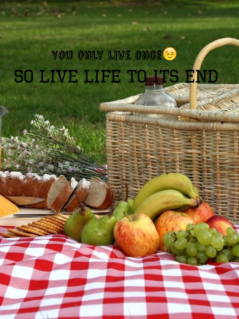 You

Only
Live
Once