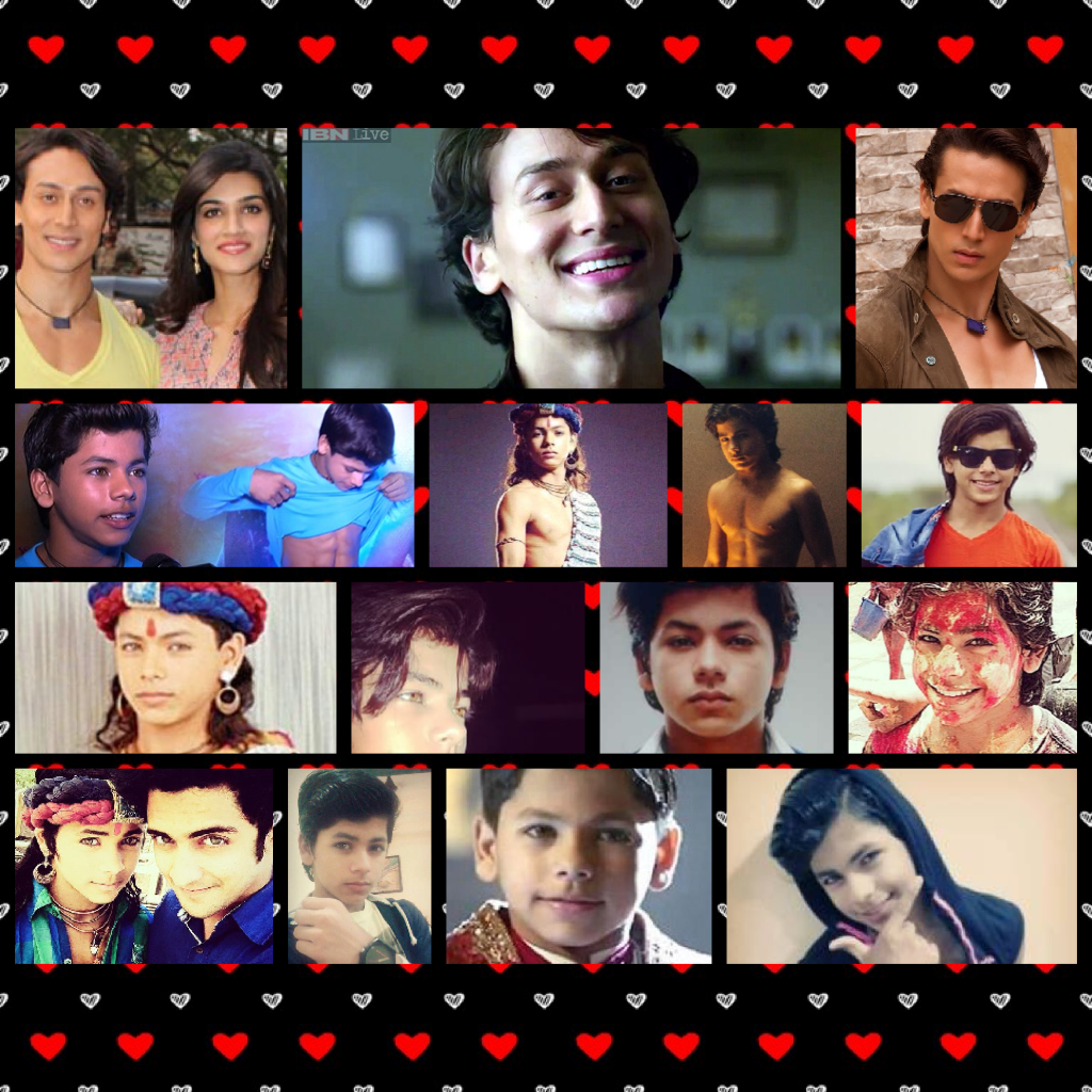 Who likes my pictures tiger shroud and siddharth nigam 