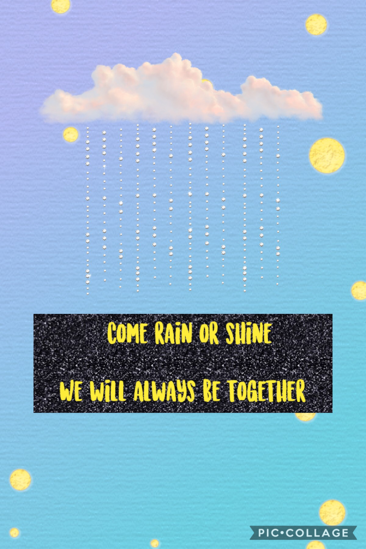 A thought for rainy days