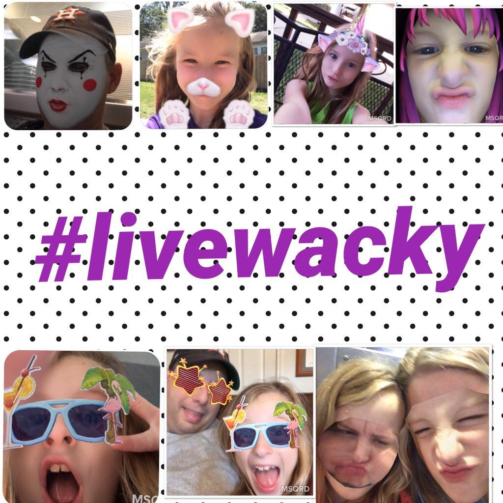 #livewacky 

