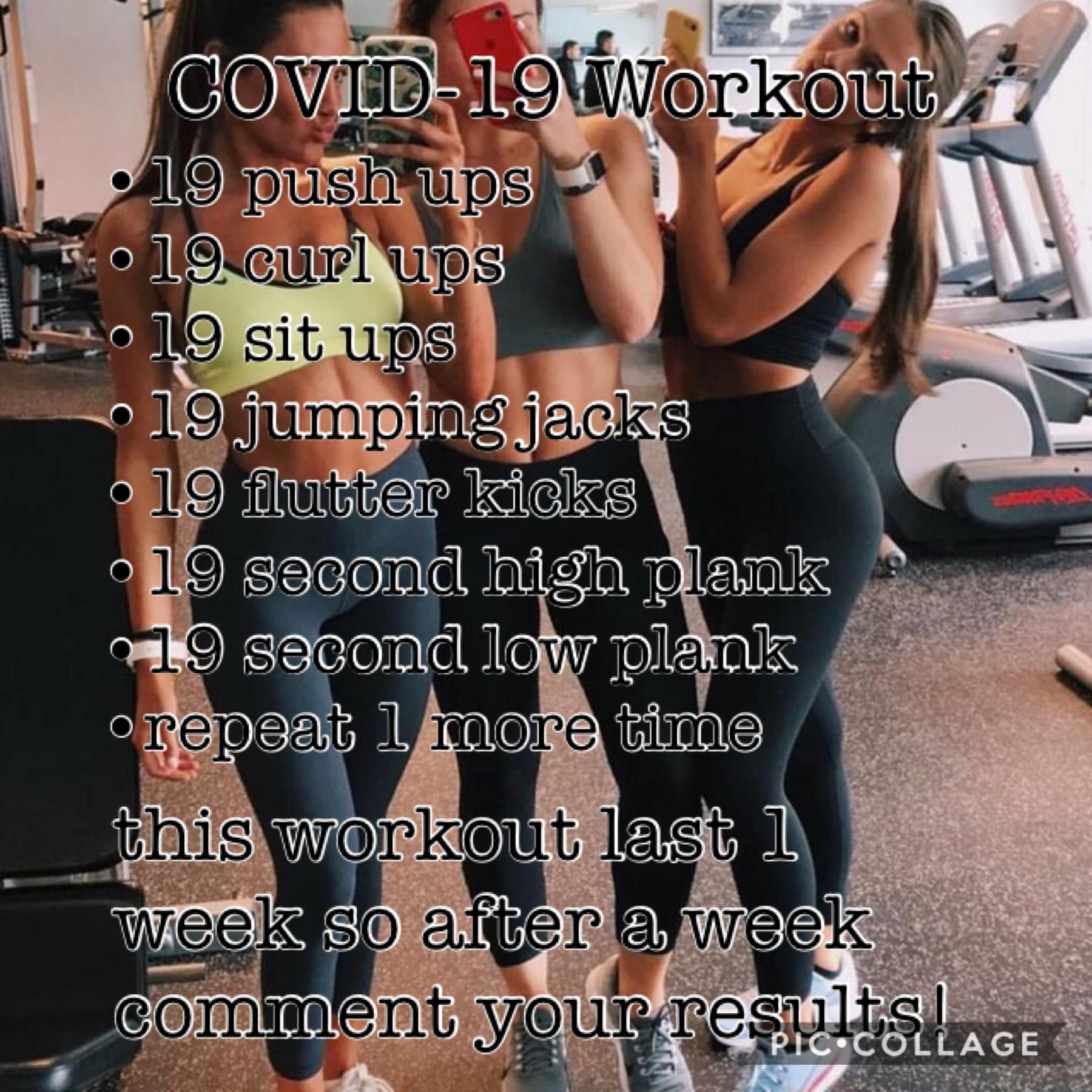 COVID-19 Workout