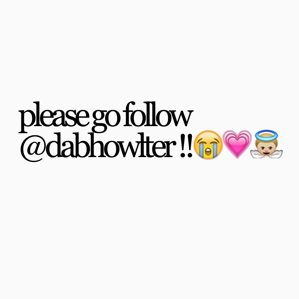 tap here pls ☕️☁️

hey its ava and idk how to feel
pls go follow my main and don't follow this acc its lame 
@dabhowlter ✨✨🌙